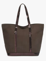 Large Zipped Shoulder Bag Le Cabas Sequins Vanessa bruno Brown cabas 1V40409