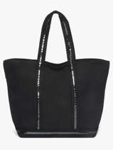 Shopping Bag Cabas Cotton Vanessa bruno Black cabas 63140409