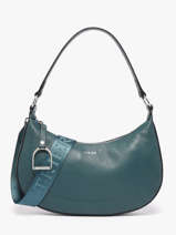 Sac Port� �paule M Altesse Cuir Etrier Bleu altesse EALT017M