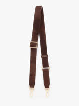 Shoulder Strap Etrier Brown altesse suede EASU070M