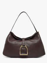 Shoulder Bag M Etalon Leather Etrier Brown etalon EETA197M