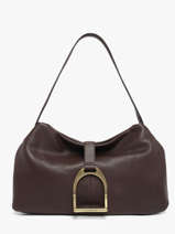 Sac Port� �paule S Etalon Cuir Etrier Marron etalon EETA197S