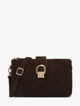 Crossbody Bag Equestre Croco Equestre Croco Etrier Brown equestre croco EEQC0143