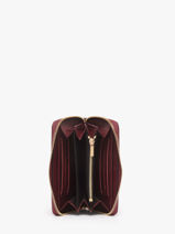 Wallet Torsade Leather Etrier Red torsade ETOS090M-vue-porte