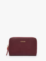 Wallet Torsade Leather Etrier Red torsade ETOS090M