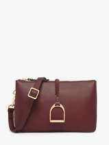 Crossbody Bag Torsade Leather Etrier Red torsade ETOS0142