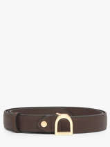 Belt Etrier Brown torsade ETOS414C