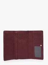 Continental L Leather Tradition Wallet Etrier Violet tradition ETRA095L-vue-porte