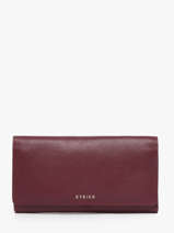 Portefeuille L Tradition Cuir Etrier Violet tradition ETRA095L