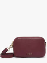 Sac Bandouli�re Tradition Cuir Etrier Violet tradition ETRA141S