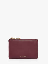 Coin Purse Tradition Leather Etrier Violet tradition ETRA421S