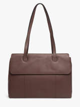 A4 Size Messenger Bag With 13" Laptop Sleeve Hexagona Brown confortbus 469646