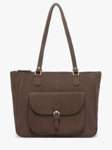 Shoulder Bag Eve Hexagona Brown eve 6520335
