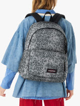 Sac � Dos 1 Compartiment + Pc 16" Eastpak Gris authentic EK0A5BIK-vue-porte