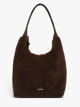 Shoulder Bag Amboise Leather Etrier Brown amboise EAMB154M