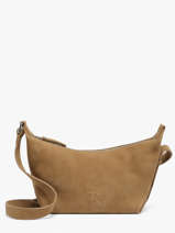 Crossbody Bag Cavalier Nubuck Etrier Brown cavalier nubuck ECAN228M