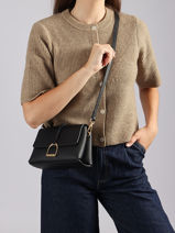 Sac Bandouli�re S Torsade Cuir Etrier Noir torsade ETOS169S-vue-porte