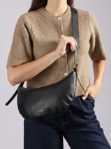 Sac Bandouli�re Tradition Cuir Etrier Noir tradition ETRA230M-vue-porte