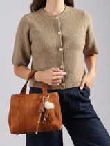 Crossbody Bag Alpin Leather Etrier Brown alpin EALN140S-vue-porte