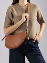 Sac Bandouli�re Tradition Cuir Etrier Marron tradition ETRA230M-vue-porte