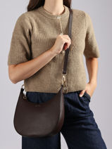 Shoulder Bag M Tradition Leather Etrier Brown tradition ETRA102M-vue-porte