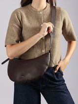 Sac Bandouli�re Tradition Cuir Etrier Marron tradition ETRA230M-vue-porte