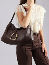 Shoulder Bag M Etalon Leather Etrier Brown etalon EETA197M-vue-porte