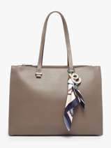 Shoulder Bag Saffiano David jones Gray saffiano 4N