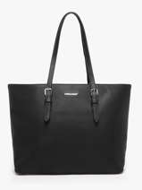 Cabas Saffiano Polyurethane David jones Noir saffiano 5