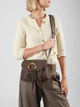 Shoulder Bag Camomille Woomen Beige camomille WCAO06-vue-porte