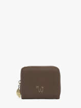 Porte-monnaie Woomen Marron camomille WCAO95