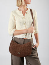 Sac Bandouli�re Aubepine Woomen Marron aubepine WAUB19-vue-porte