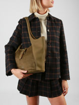 Sac Port� �paule Ellebore Woomen Vert ellebore WHEB07-vue-porte