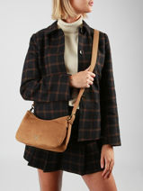 Shoulder Bag Ellebore Woomen Brown ellebore WHEB10-vue-porte