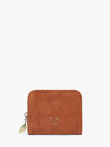 Porte-monnaie Woomen Marron ginseng WGIN95