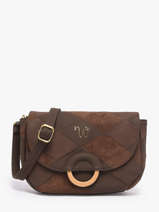 Sac Bandouli�re Neflier Patchwork Woomen Marron neflier patchwork WNET04