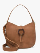 Sac Port� �paule Verveine Polyurethane Woomen Marron verveine WVER10