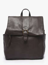 Backpack A4 Cow Basilic pepper Brown cow BCOW50