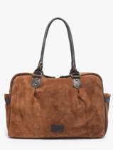 Sac Port� �paule A4 Vienne Basilic pepper Marron vienne BVIE04