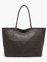 Shoulder Bag Lisbonne Basilic pepper Brown lisbonne BLIS02