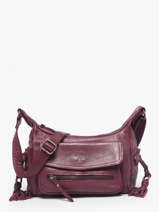 Shoulder Bag Cow Leather Basilic pepper Red cow BCOW91