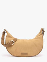 Sac Bandouli�re Velours Vanessa wu Beige velours MA3036