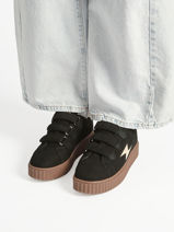 Platform Sneakers Vanessa wu Black women BK2954NR-vue-porte