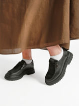 Derby Shoes In Leather Tamaris Black women 47-vue-porte