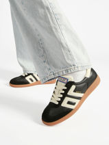 Sneakers En Cuir Back 70 Noir women 307-vue-porte