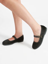 Ballerinas With Straps Victoria Black women 1080111-vue-porte