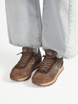 Sneakers Plateforme Cetti Marron women SRA-vue-porte