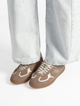 Sneakers Tb.490 In Leather Alohas Brown women 10047128-vue-porte