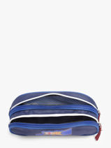 2-compartment Pouch Fc barcelone Blue barca 25BF207D-vue-porte
