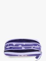 Trousse 2 Compartiments K-pop demon hunters Violet huntrix 26AJ204D-vue-porte